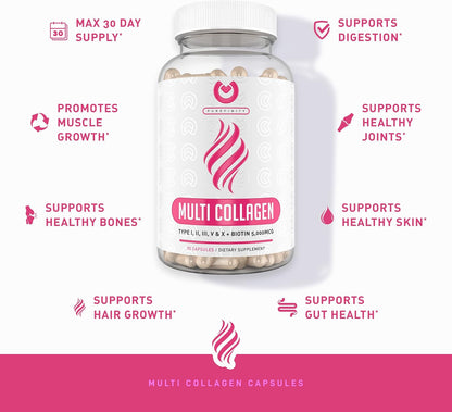 PUREFINITY Collagen Capsules + Super Greens Gummies Bundle