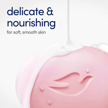 Dove Beauty Bar Soap Pink Rosa, for Soft, Smooth Skin, 6 Bars 3.75 oz Dove