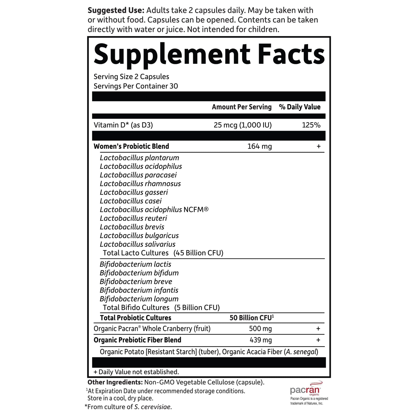 Garden of Life Dr. Formulated Probiotics Urinary Tract+ - 50 Billion CFU - Supports Digestive, Immune & Urinary Tract Health Garden of Life