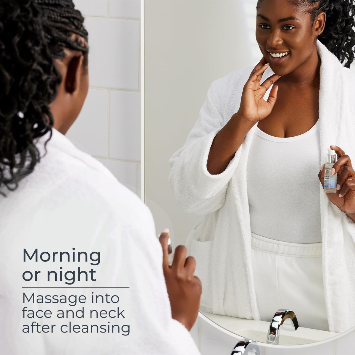 Eucerin Immersive Hydration Smoothing Face Serum, Ultra-Lightweight Hyaluronic Acid Serum Reduces the Look of Fine Lines and Wrinkles, 1 Fl Oz Bottle Eucerin