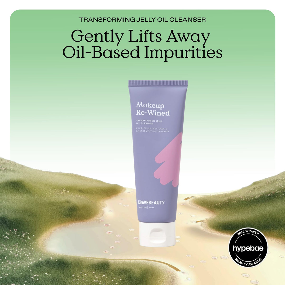 KraveBeauty Makeup Re-Wined Cleansing Oil Makeup Remover, 100 mL KraveBeauty