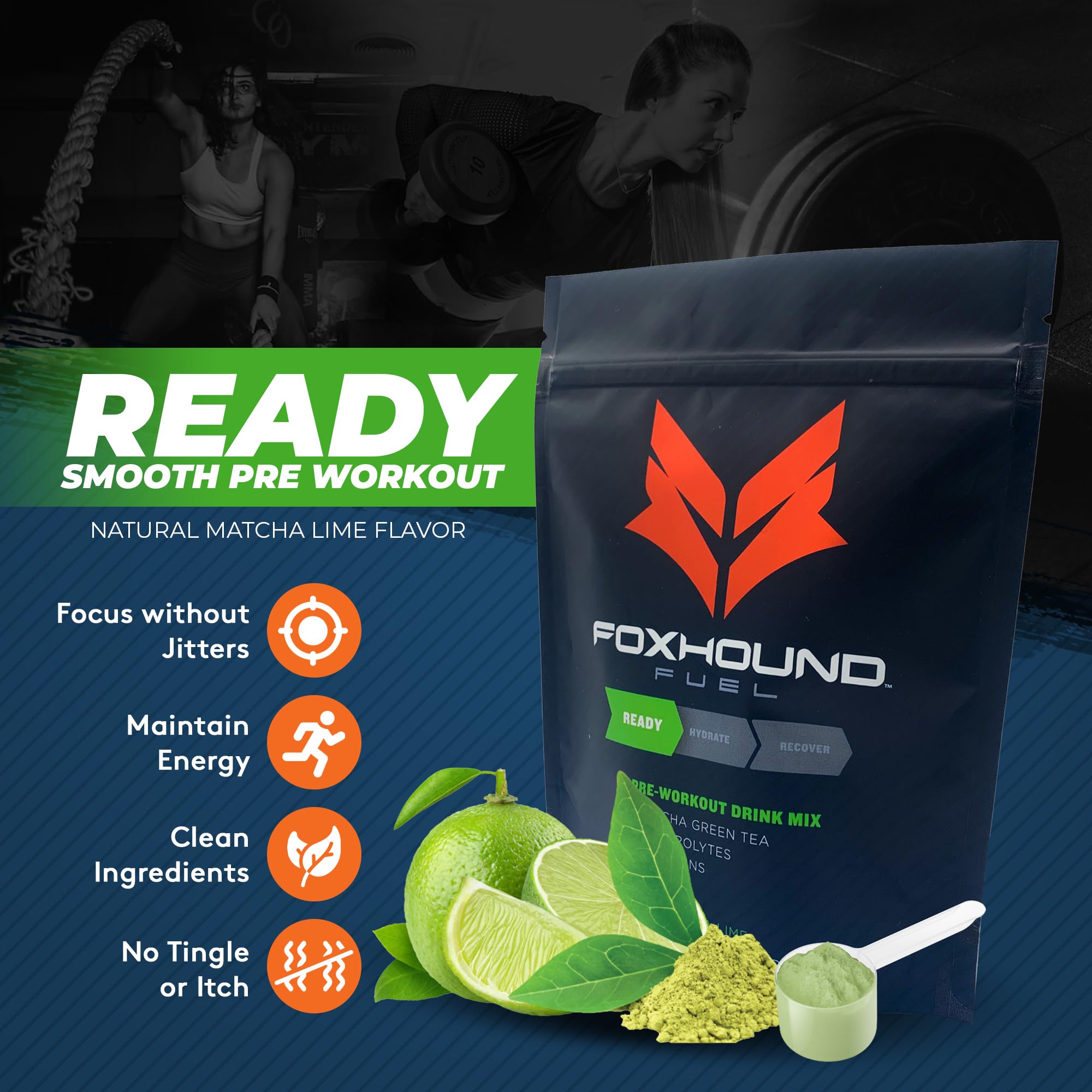 Foxhound Fuel Keto Pre Workout Powder Electrolytes Drink Mix, Sugar Free Preworkout Foxhound Fuel buy australia supplements