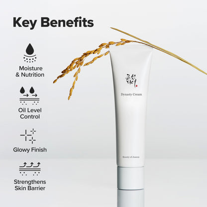 Beauty of Joseon Dynasty Cream Hydrating Face Moisturizer for Dry, Sensitive Skin, Korean Skincare for Men and Women 50ml, 1.69 fl.oz. Beauty of Joseon