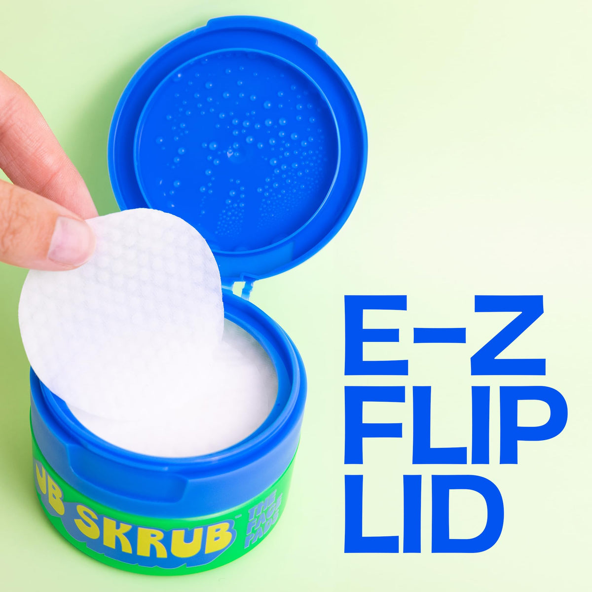 Acne Face Wipes for Teen Boys, 40 Cleansing Pads with Niacinamide JB SKRUB