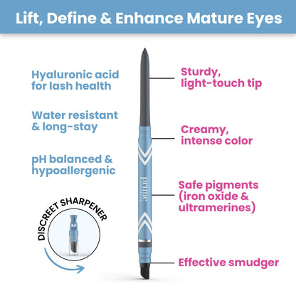 PRIME PROMETICS PrimeEyes Glide Eyeliner for Mature Women (Mulberry) PRIME PROMETICS