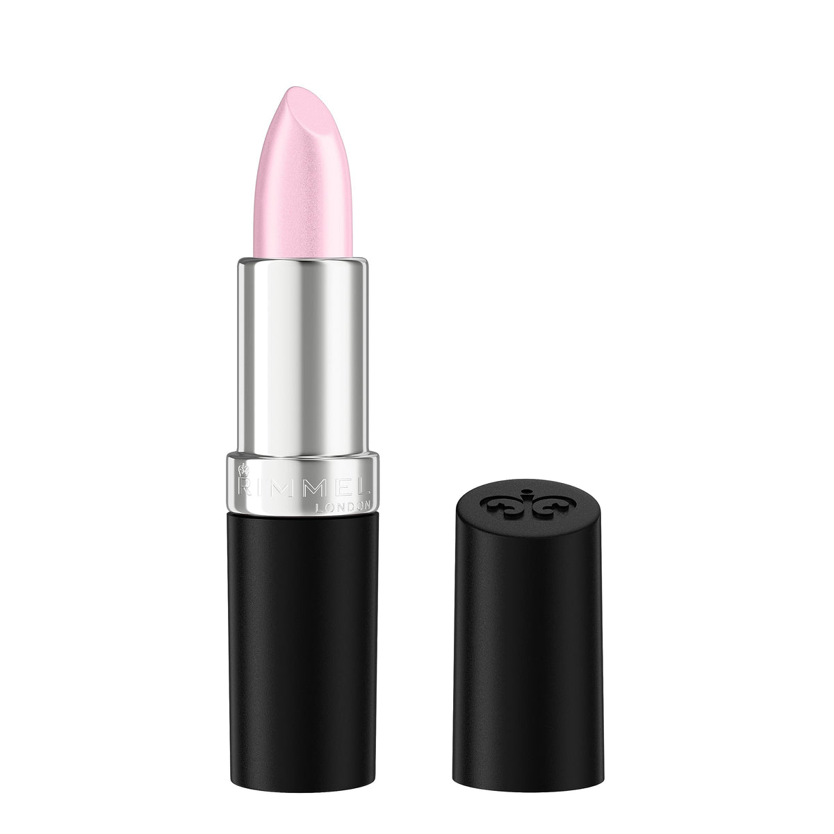 Rimmel Lasting Finish Lipstick | Up to 8 Hours of Intense Lip Color with Color Protect Technology and Exclusive Black Diamond Complex | 0.14 fl oz (Pack of 1) | 002 Candy Rimmel