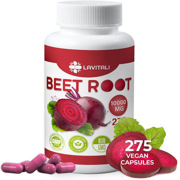 LaVitali 275 Beet Root Extract Capsules, 1000mg per Serving, High Concentrated Herbal LaVitali buy australia supplements