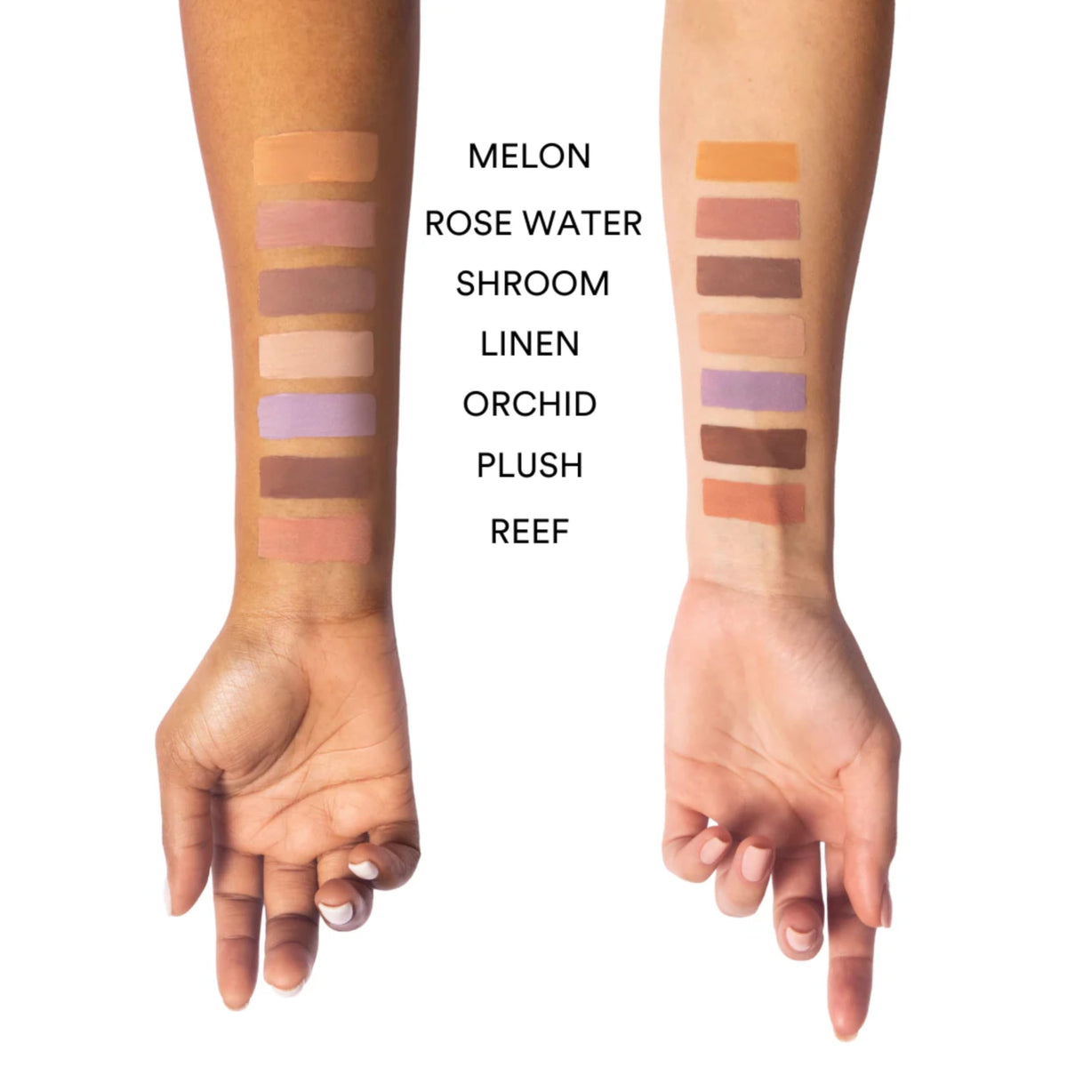 Gen See Mixed Media Matte Liquid Eyeshadow, Rose Water Cream Eye Makeup Gen See