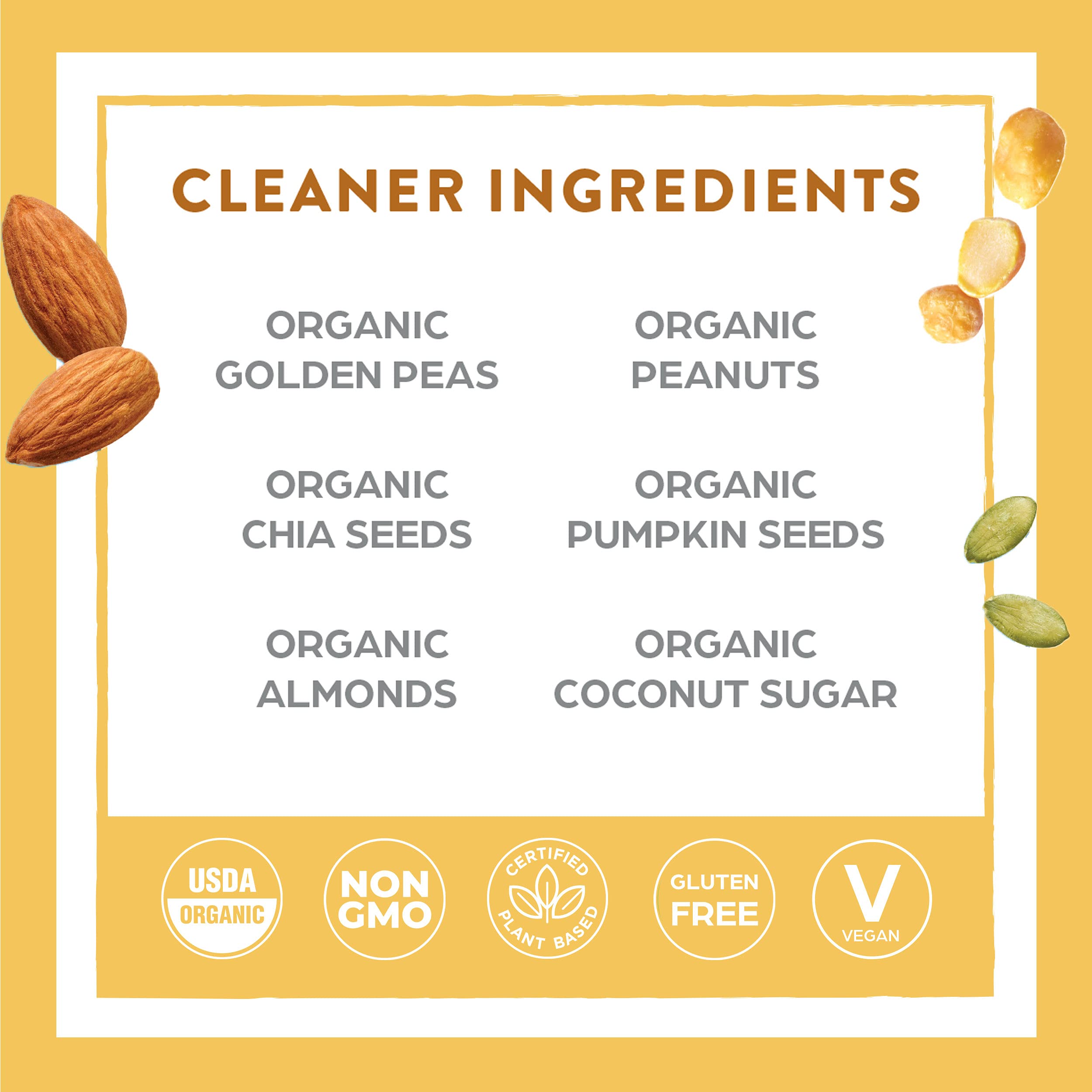 Orgain Organic Simple Vegan Protein Powder, Peanut Butter - 20g Plant Based Protein Orgain buy australia supplements