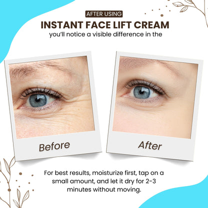 Instantly Ageless Facelift in a Box 25 Vials Eye Bag Remover + Makeup Brush Instantly Ageless