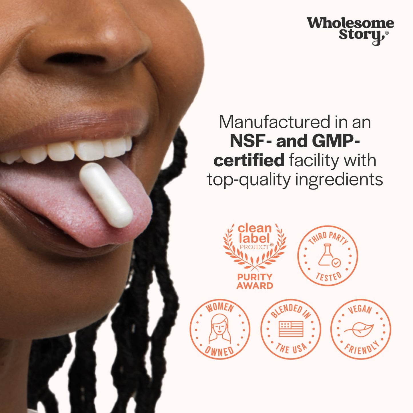 Wholesome Story Myo-Inositol & D-Chiro Inositol Supplement for Women | Fertility Supplements for Hormonal Balance & Ovarian Health Support Wholesome Story