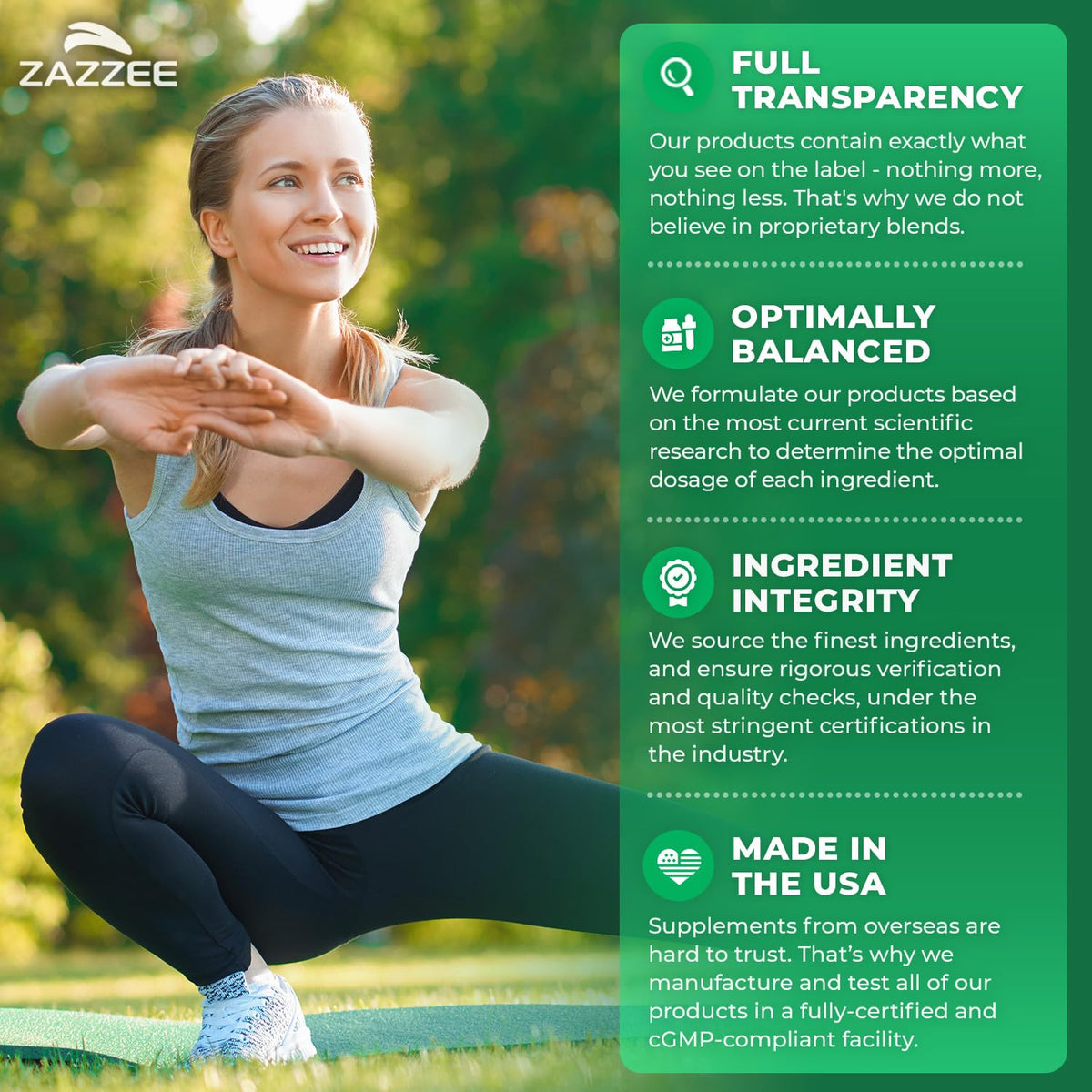 Zazzee High Strength Grape Seed 50:1 Extract, 180 Vegan Capsules, 95% Polyphenols, 400 mg per Capsule, 6 Month Supply, Antioxidant Zazzee