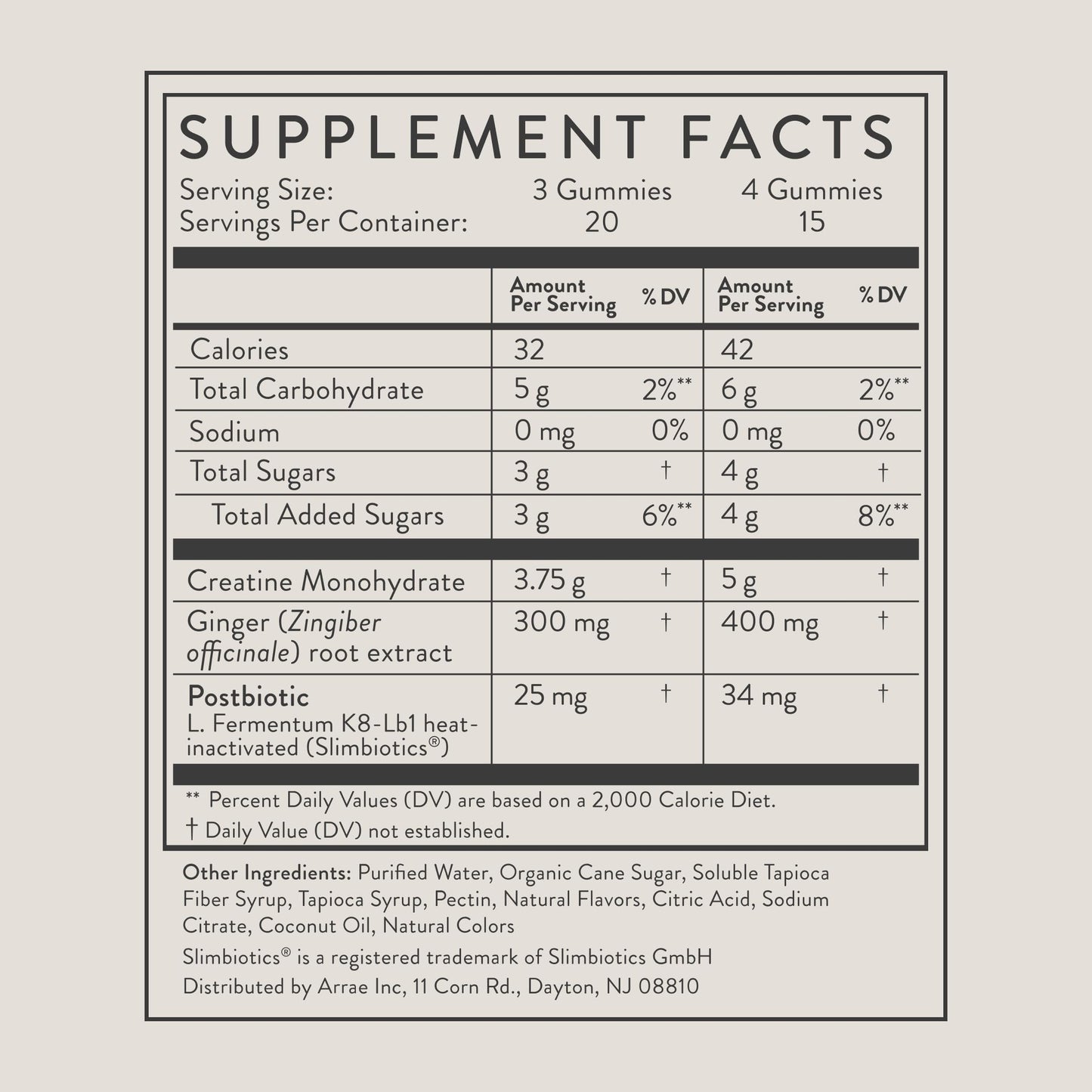 Arrae Tone Gummies – Creatine Monohydrate 5g for Women – Support Lean Muscle, Strength & Recovery – Hormone-Friendly Muscle Toning Supplement – Mixed Berry Flavor – 90 Count