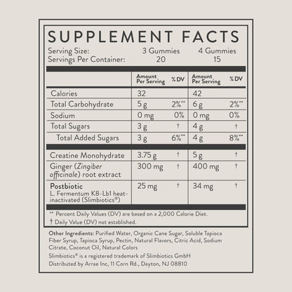 Arrae Tone Gummies – Creatine Monohydrate 5g for Women – Support Lean Muscle, Strength & Recovery – Hormone-Friendly Muscle Toning Supplement – Mixed Berry Flavor – 90 Count