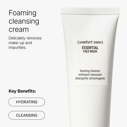 Comfort Zone Essential Face Wash Gentle Cleanser 5.07 fl oz Comfort Zone