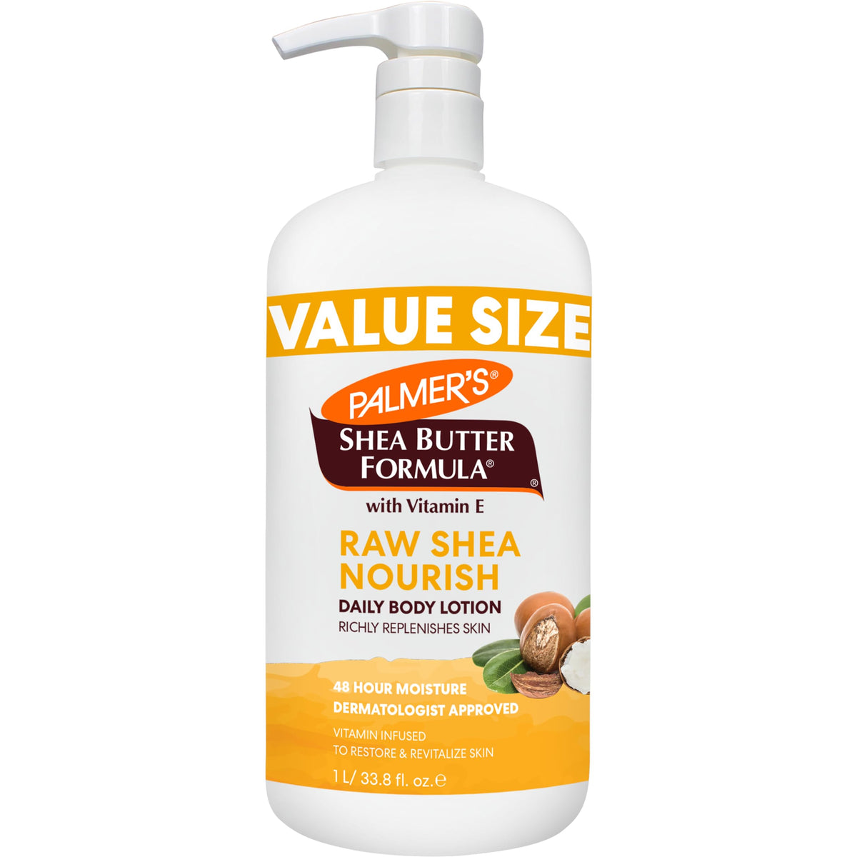 Palmer's Raw Shea Body Lotion for Dry Skin (33.8 Oz) Palmer's