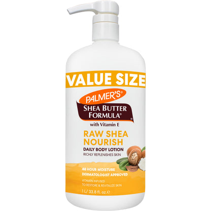 Palmer's Raw Shea Body Lotion for Dry Skin (33.8 Oz) Palmer's