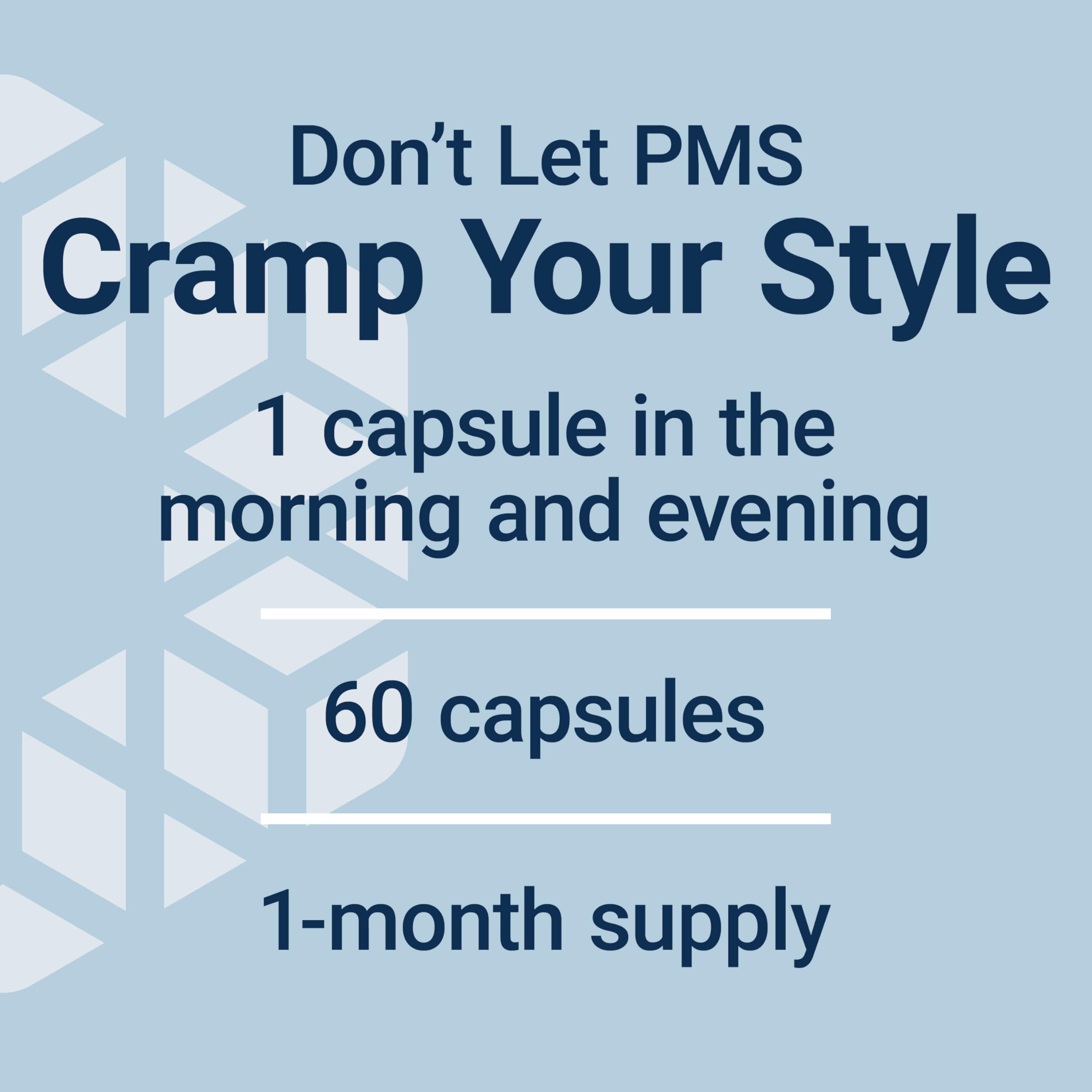 Life Extension Daily PMS Relief, Menstrual Comfort Supplement, PMS-Related Cramps, Lower Back discomfort, Mood, Ginger, Magnesium, B6, Gluten-Free, Non-GMO, 60 Capsules Life Extension buy australia supplements