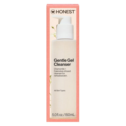 Honest Beauty Gentle Gel Daily Face Cleanser, Sensitive Skin, 5 fl oz Honest Beauty