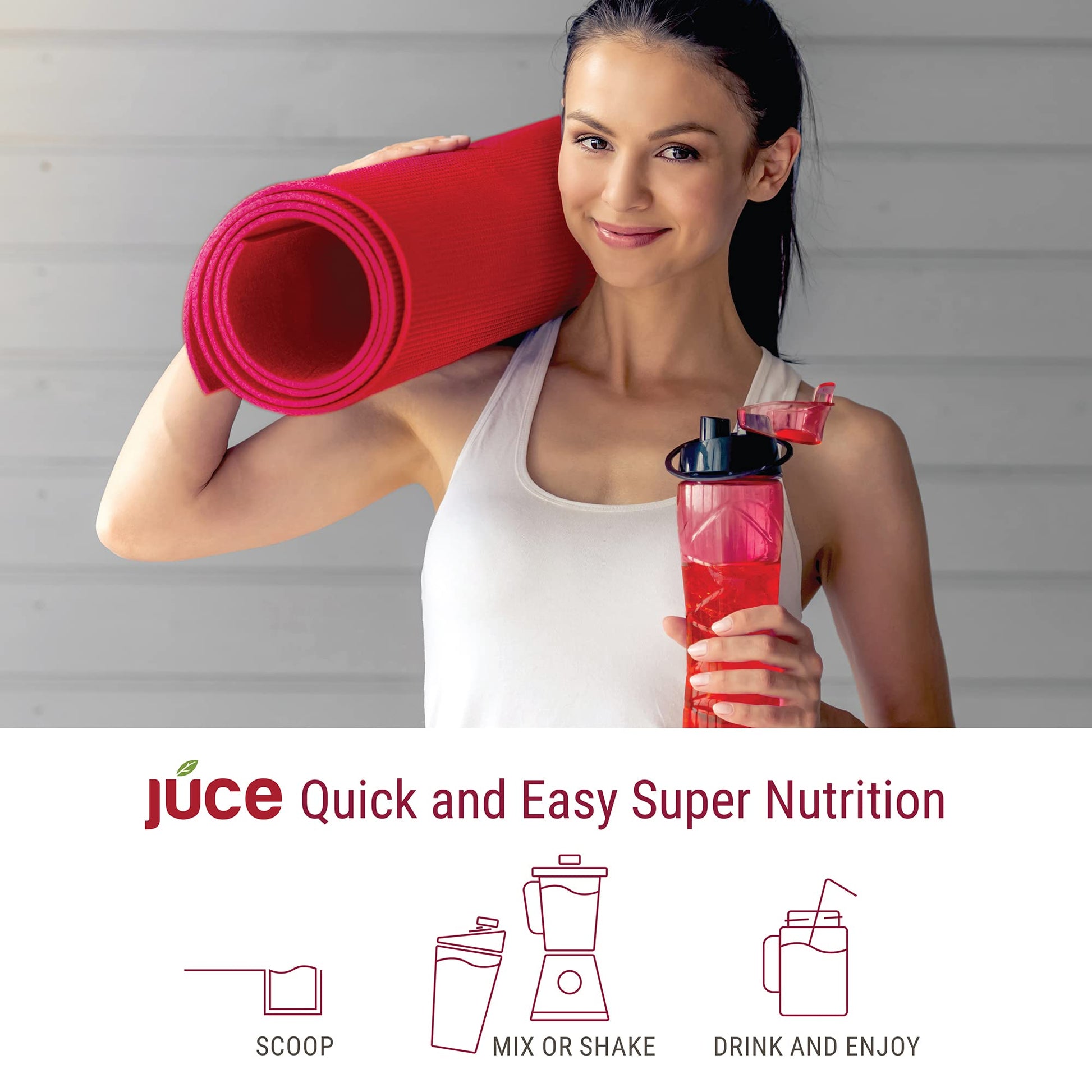 JUCE Reds Organic Superfood Powder - Garden Berry Flavor | Fruit and Veggie Powder Terra Kai Organics buy australia supplements