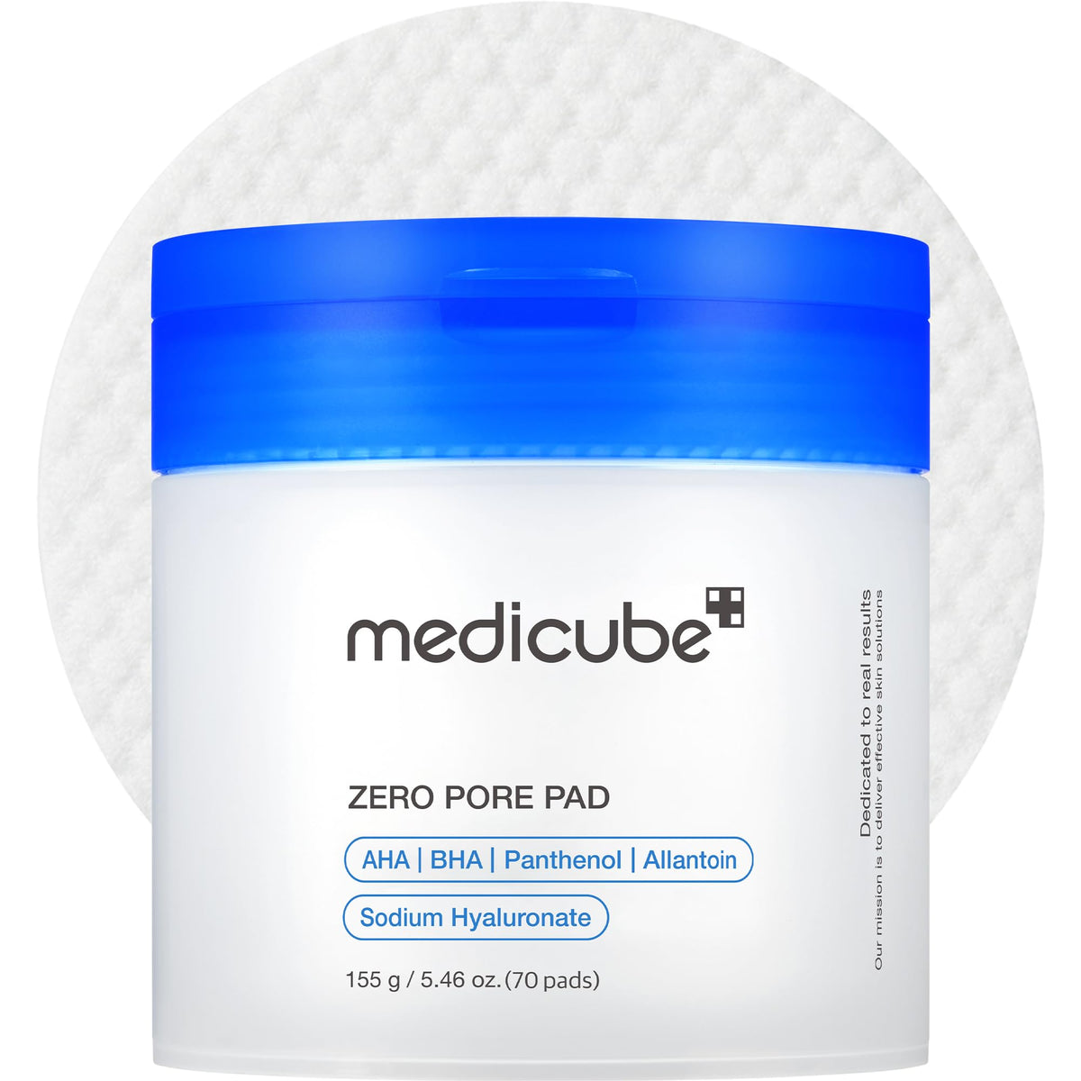 medicube Toner Pads Zero Pore Pad 2.0 for Exfoliation and Pore Care medicube