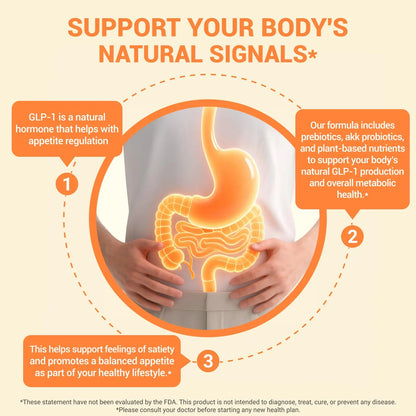 Nature Echo Supplement Support, Akkermansia Muciniphila Supplement for Cravings & Gut Health with Collagen, Inulin & Chromium - 60 Servings Capsules Nature Echo