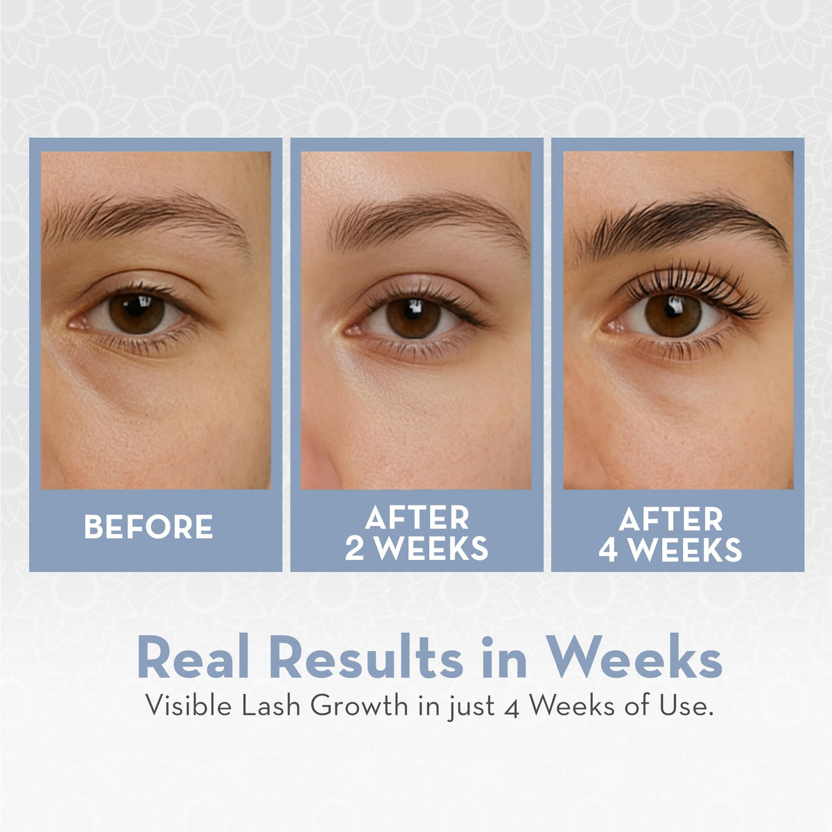 Castor Oil for Eyelashes & Eyebrows, Lash & Brow Serum, 2 x 10 ml Pure Body Naturals