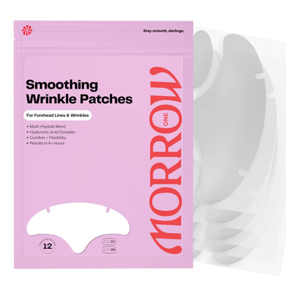 Morrow One Forehead Wrinkle Patches Peptide Face Tape Overnight 36 Count Morrow