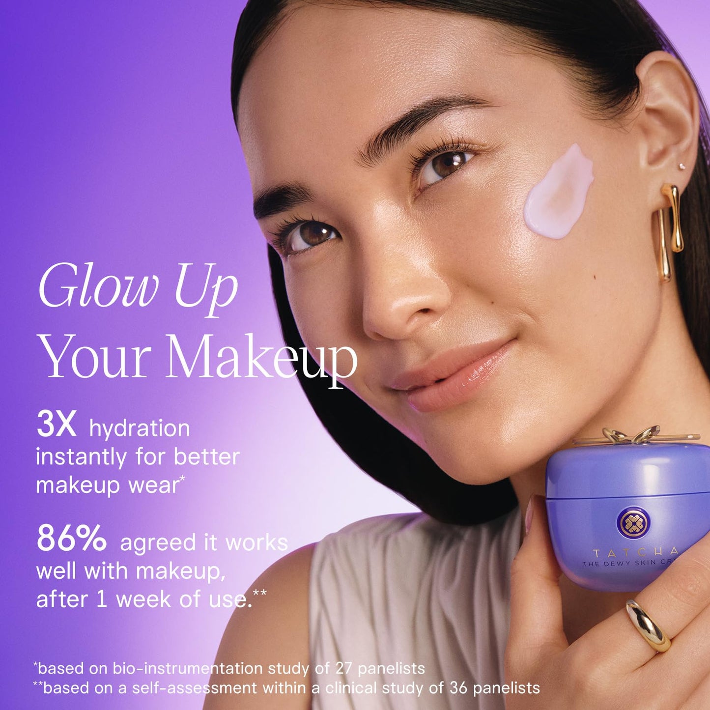 TATCHA The Dewy Skin Cream | Rich Face Cream to Hydrate, Plump and Protect Dry and Combo Skin, 50 ml | 1.7 oz TATCHA