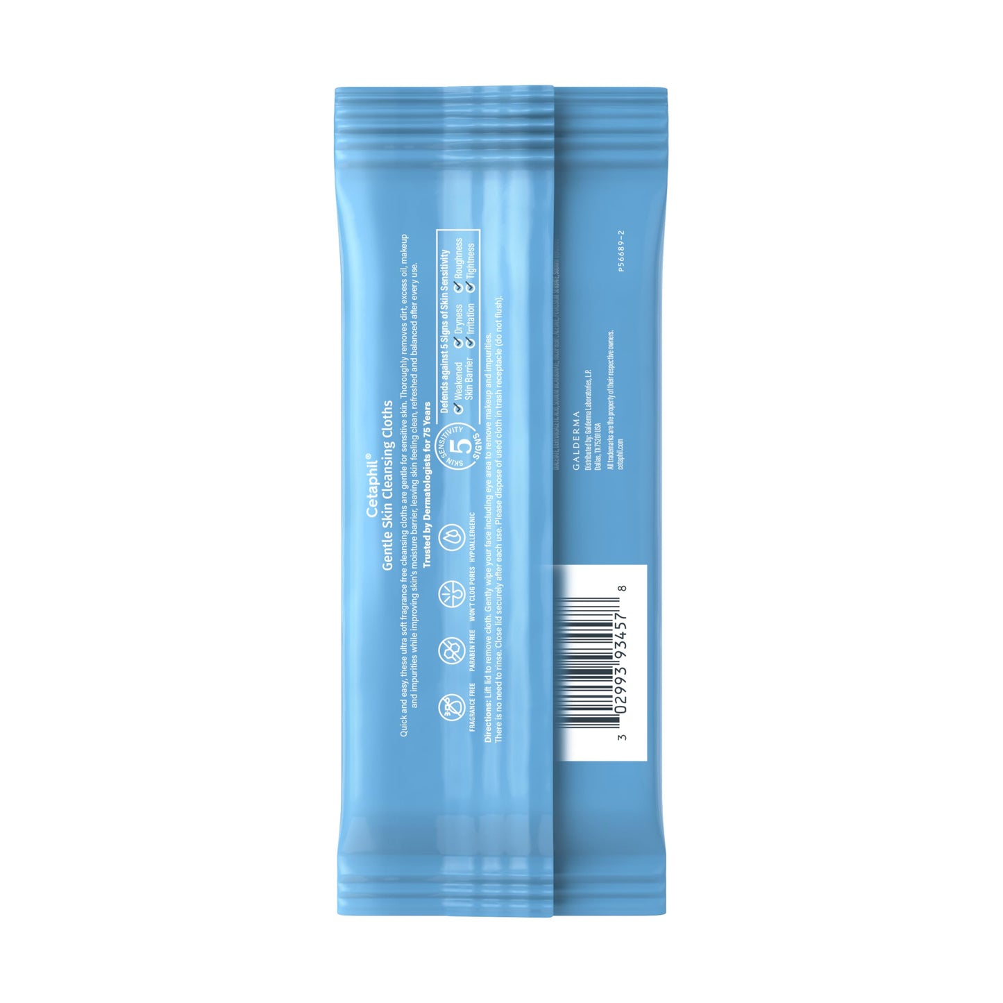 Cetaphil Gentle Makeup Remover Face Wipes, Fragrance Free, 25 Count | Sensitive skin safe, alcohol-free, fragrance-free, daily facial cleansing, removes makeup, dermatologist recommended Gsupps Australia