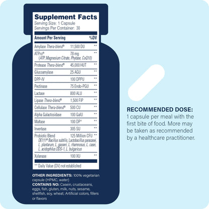 Enzyme Science Complete Digestion - Digestive enzymes for women and for men with probiotics - 3-in1 Gut Health Support for Digestion - Digestive health Enzyme Science