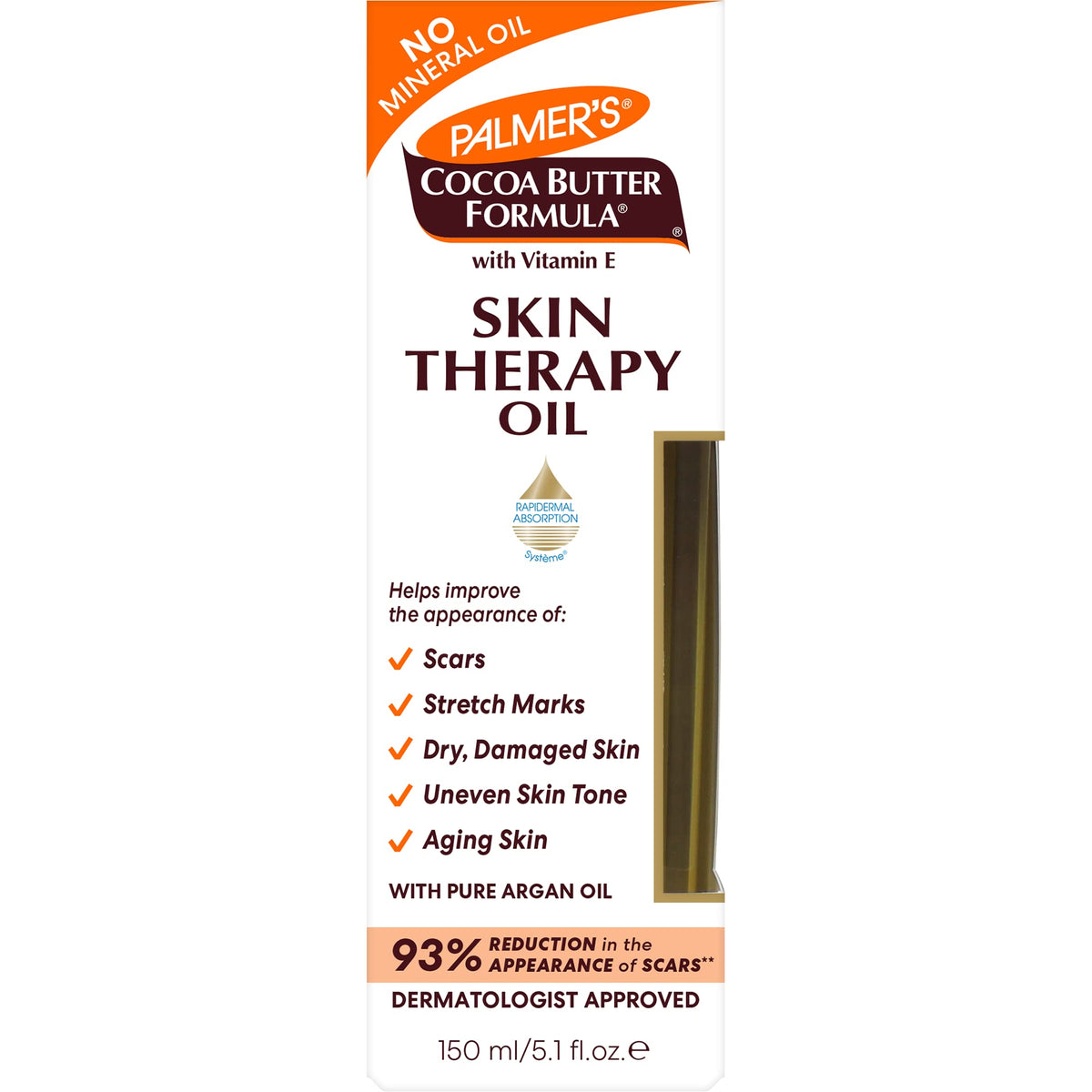Palmer's Skin Therapy Body Oil, Moisturizing Cocoa Butter Formula (5.1 Oz) Palmer's