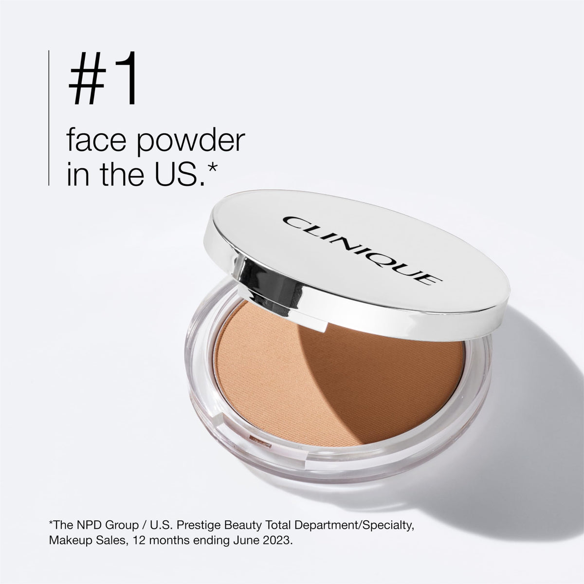 Clinique Stay-Matte Sheer Pressed Face Powder For Oily Skin Types | Sheer Coverage | Minimizes Shine | Makeup & Setting Powder, Stay Neutral Clinique