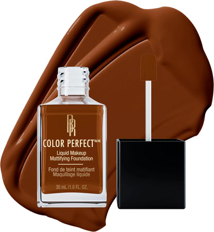 Black Radiance Color Perfect Liquid Full Coverage Foundation Makeup, Caramel, 1 Fluid Ounce Gsupps Australia