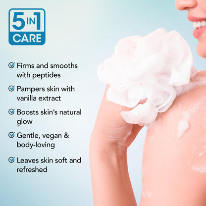 Botanic Hearth Vanilla Body Wash – Hydrating 5-in-1 Shower Gel with Warm Vanilla Aroma Botanic Hearth