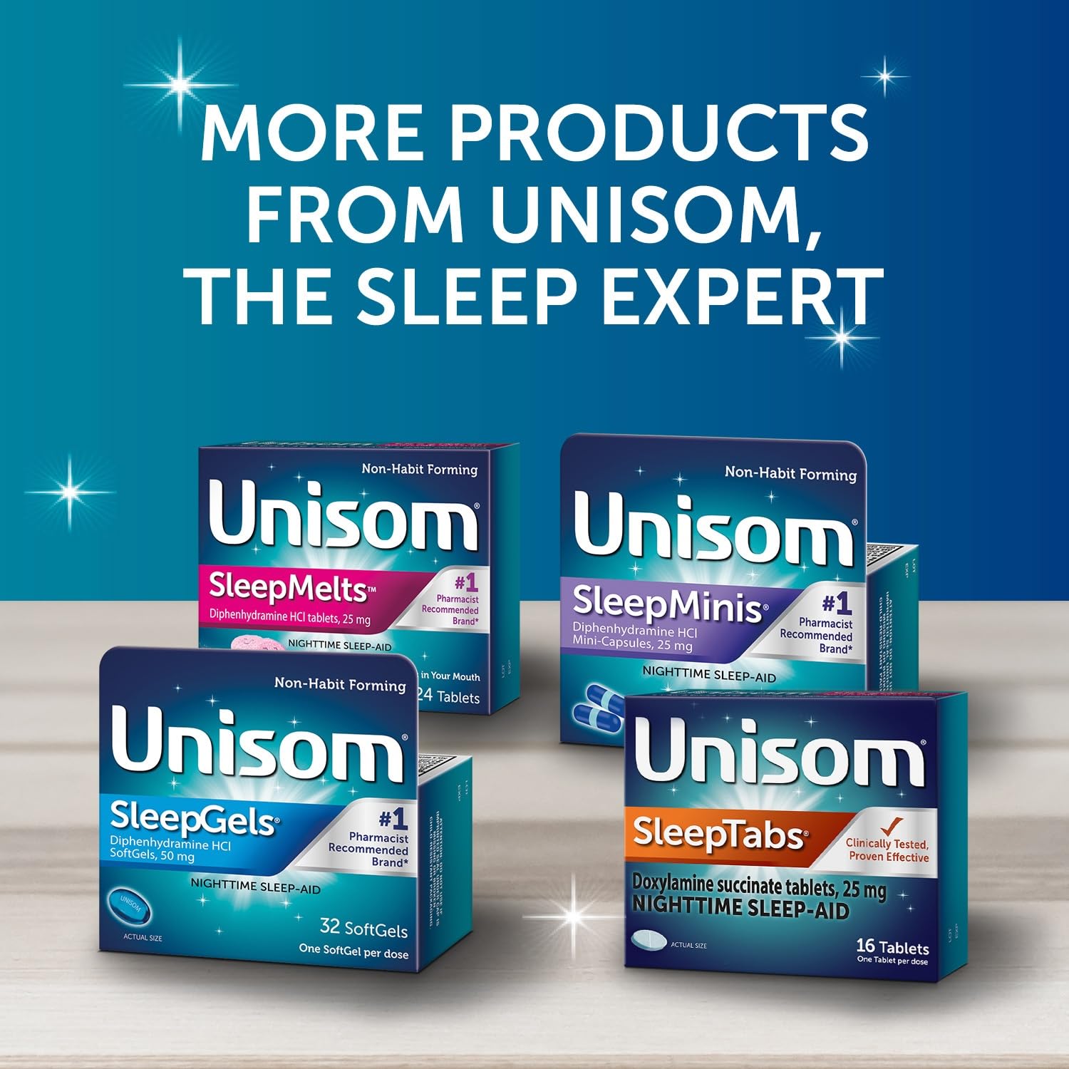 Unisom SleepTabs, Nighttime Sleep-aid, Doxylamine Succinate, 80 Tablets Unisom buy australia supplements
