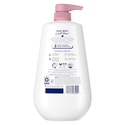 Dove Uplift Body Wash with MicroMoisture, Sakura Blossom & Yuzu, 30.6 oz Dove