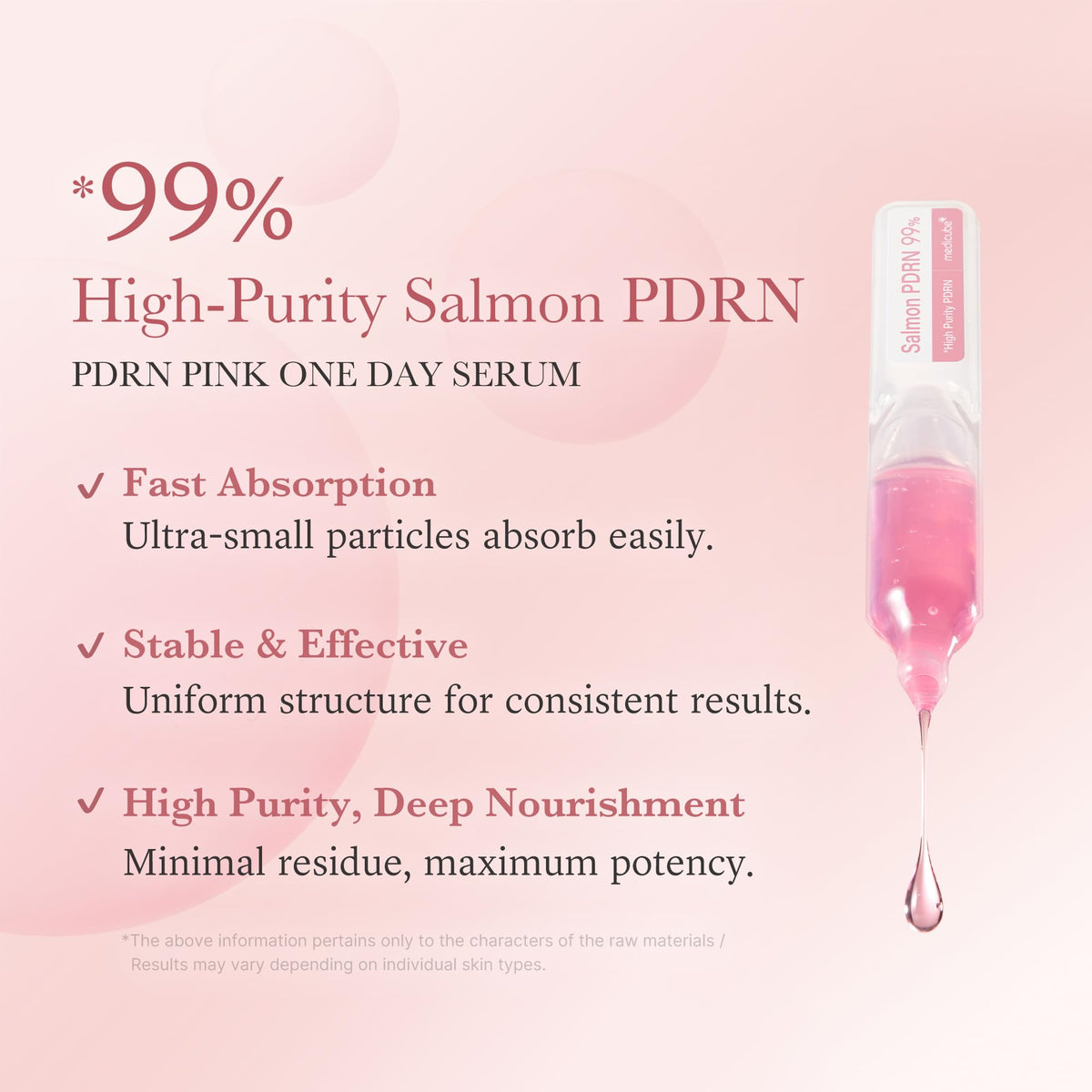 medicube Salmon DNA PDRN Pink One Day Serum medicube