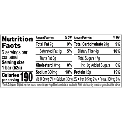 RXBAR Protein Bars, 12g Protein, Gluten Free Snacks, Peanut Butter, 22oz Box (12 Bars) Gsupps Australia