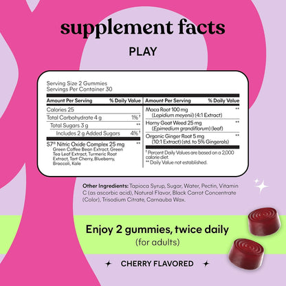 Lemme Purr & Play Bundle - Daily Intimacy Gummies and Vaginal Probiotic Gummies for Women (60ct Each)