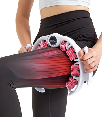 Uoxfill Cellulite massage tool | 360°removable cellulite remover for legs & Lymphatic Drainage Massager | Fascia Blaster for Contoured & Smoother Skin,Tool for Sore Arms, Legs, Stomach & Buttocks Pink Uoxfill buy supplements Au