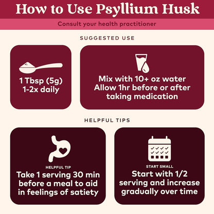 ORGANIC INDIA Psyllium Herbal Powder - Whole Husk Fiber, Vegan, Gluten-Free, USDA Certified Organic, Non-GM ORGANIC INDIA