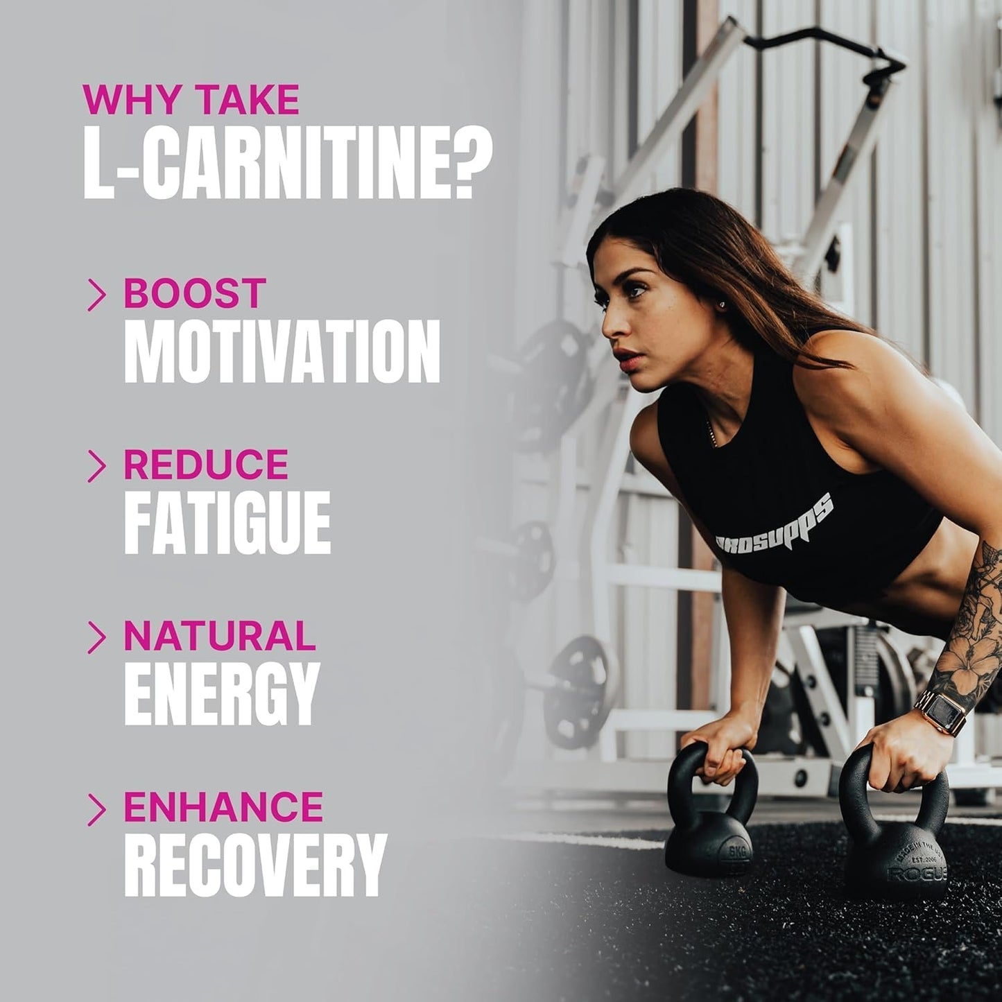 PROSUPPS L-Carnitine 3000 Stimulant Free Liquid Shots (Dragon Fruit) and Hyde Max Pump Pre Workout for Men and Women (Fruit Punch) Bundle