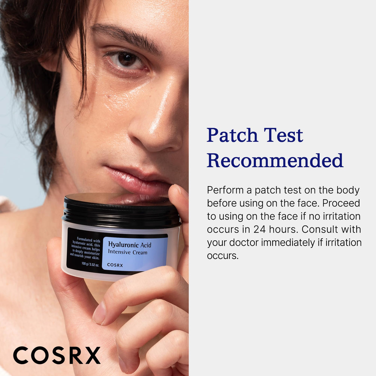 COSRX Hyaluronic Acid Cream, Daily Moisturizer for Sensitive Skin, 3.52 oz COSRX