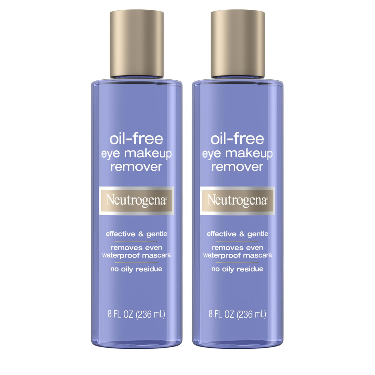 Neutrogena Oil-Free Eye Makeup Remover & Cleanser, 2 Pack Neutrogena