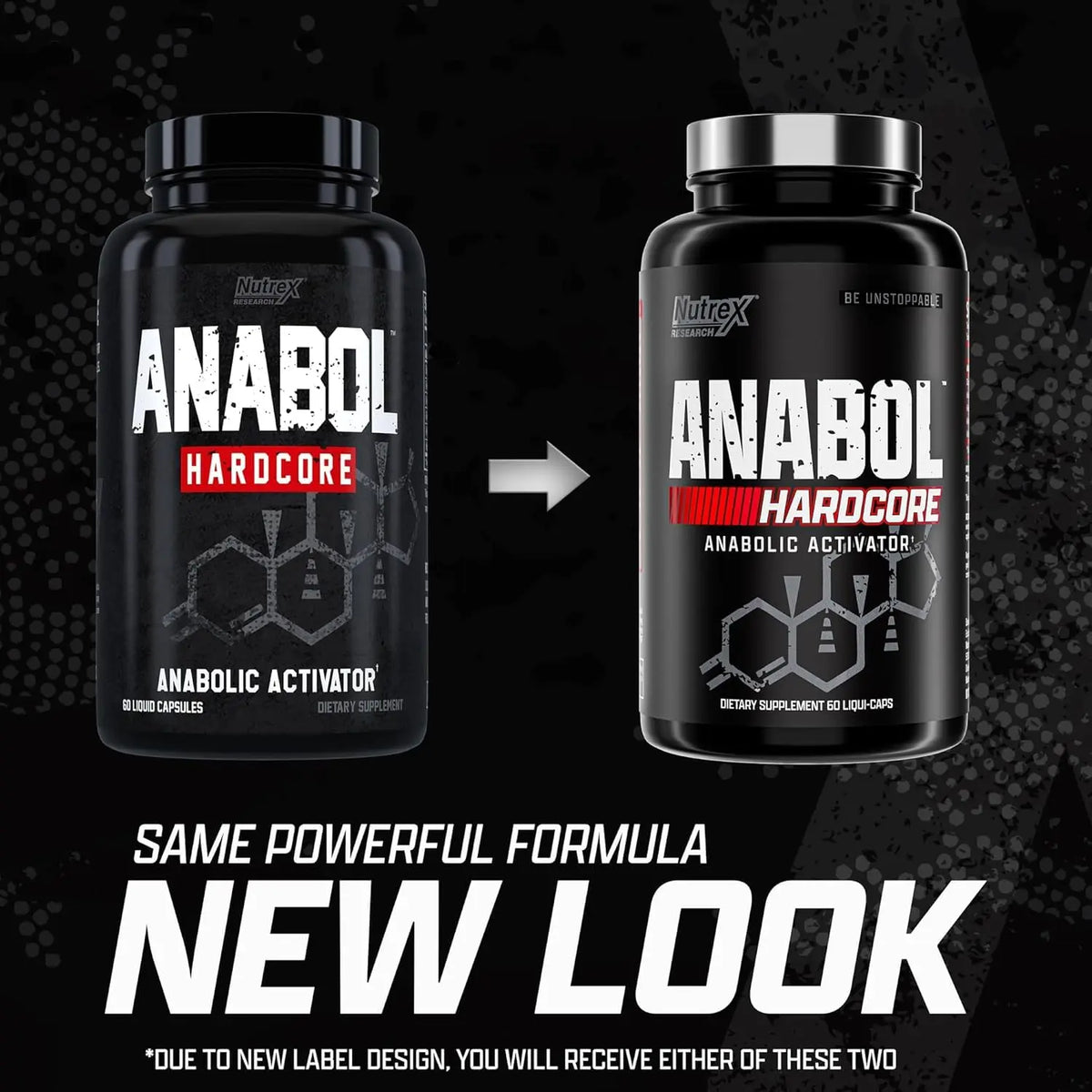 Nutrex Research Anabol Hardcore Anabolic Activator, Muscle Builder and Hardening Agent, 60 Pills Nutrex Research