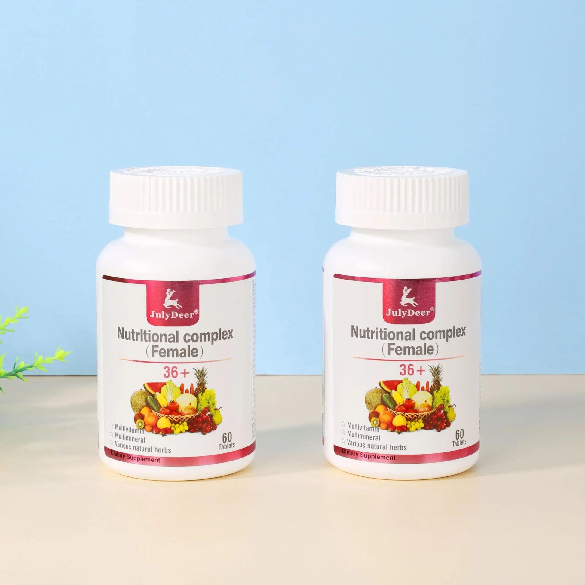 JulyDeer One Daily Tablet Multivitamin for Women - Complete Multimineral with Vitamin A, C, D, E and B-Complex, Zinc & More for Women's Immunity JulyDeer buy australia supplements