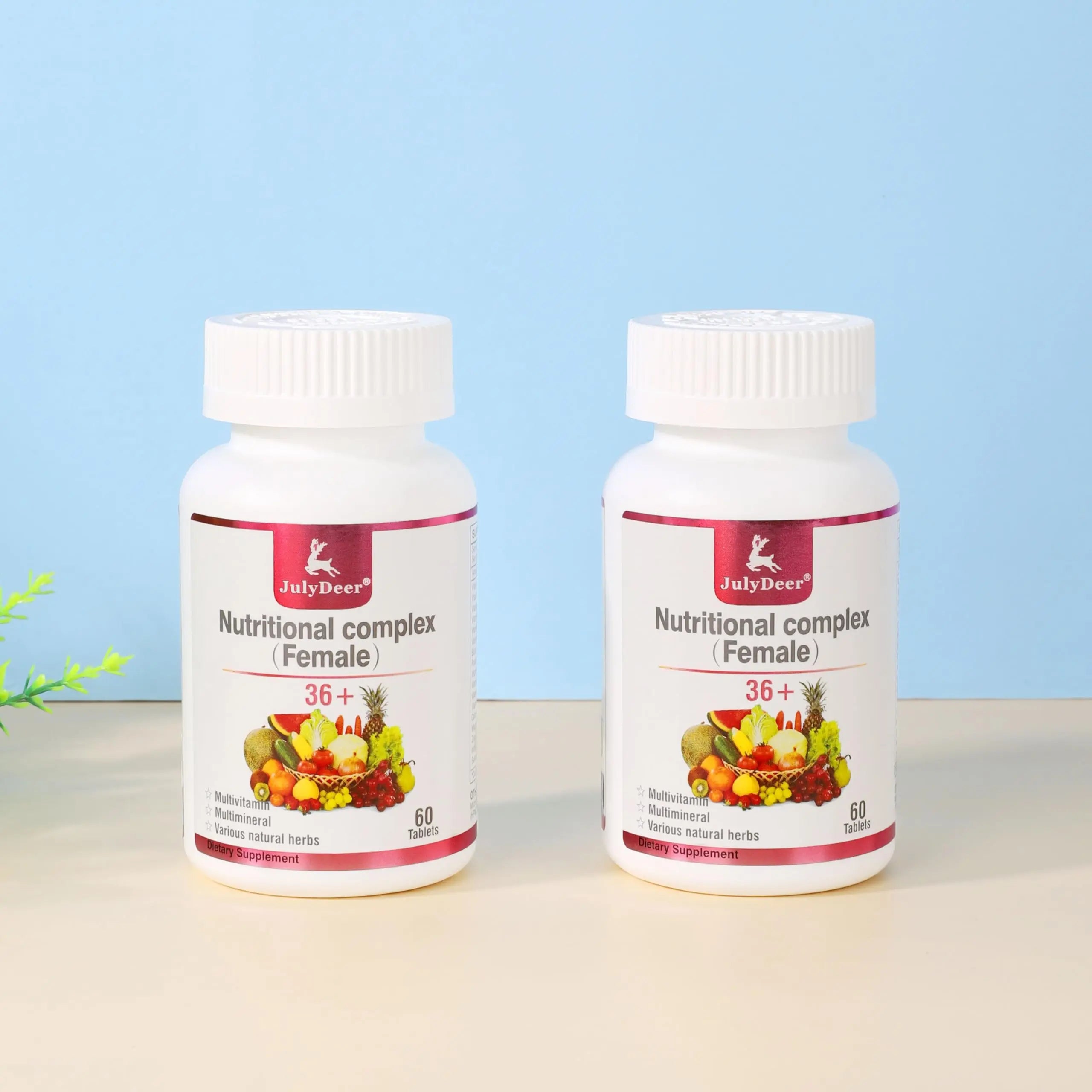JulyDeer One Daily Tablet Multivitamin for Women - Complete Multimineral with Vitamin A, C, D, E and B-Complex, Zinc & More for Women's Immunity JulyDeer buy australia supplements