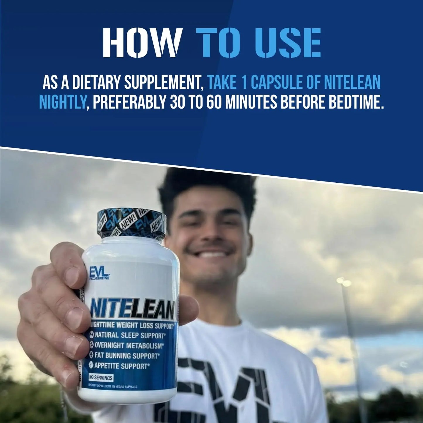Night Time Fat Burner for Weight Loss Support - Belly Fat Burner for Men & Women with Green Tea and White Kidney Bean Extract - Nighttime Metabolism Booster & Sleep Optimizer to Help Stubborn Fat Loss Evlution