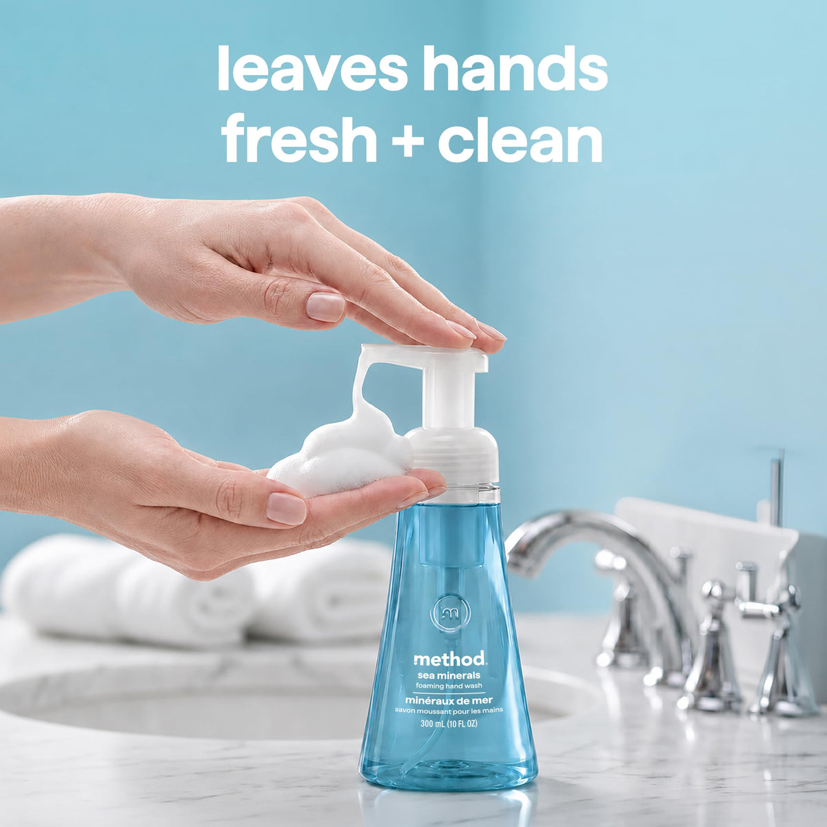 method Foaming Hand Wash Refill, Sea Minerals, 28 fl oz Method